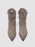 NOELIE DD 108 - Taupe Suede Zip Boots - thumb image 2,side view