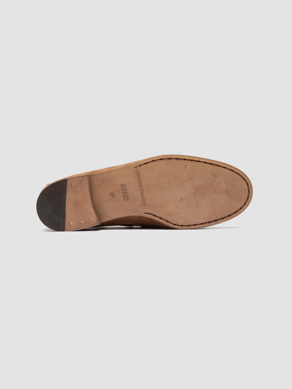 OLIVER 104 - Brown Suede Ballerina Shoes - image 5,side view