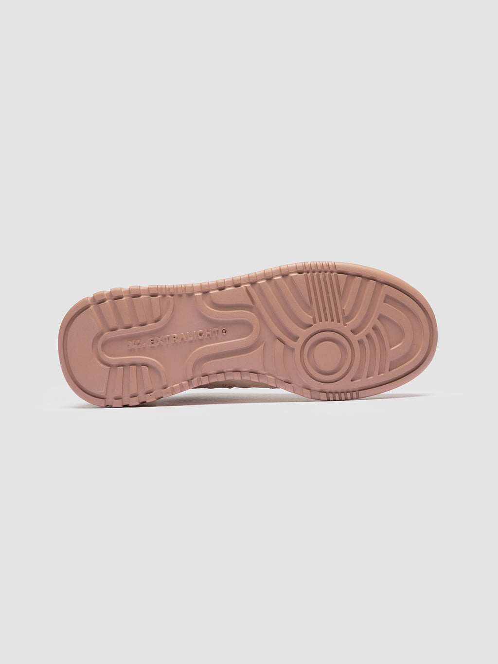 ROCKVILLE 102 - Beige Leather Low Top Sneakers - image 5,side view