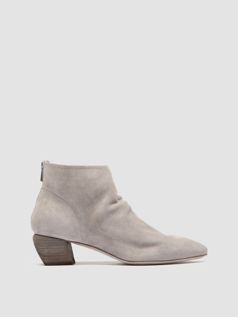 SALLY 001 - Grey Suede Booties