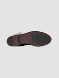 SELINE 039 - Brown Leather Zipped Boots - thumb image 5,side view