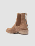 SHANTEL 006 - Taupe Suede Zipped Boots - thumb image 4,side view