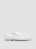 SOLITUDE 101 - White Leather Loafers - thumb image 1,side view