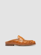 SOLITUDE 112 - Camel Leather Mule Sandals