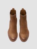 SONEGAL DD 001 - Brown Suede Chelsea Boots - thumb image 2,side view