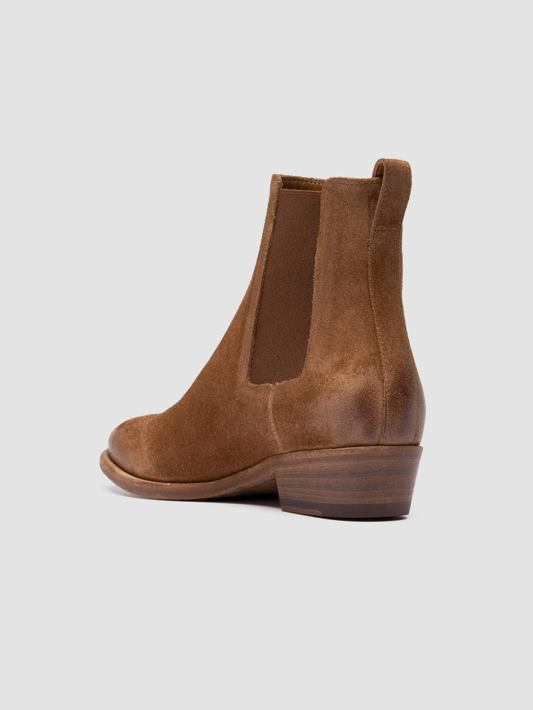 SONEGAL DD 001 - Brown Suede Chelsea Boots