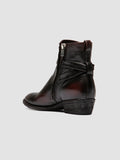 SONEGAL DD 002 - Brown Leather Zip Boots - thumb image 4,side view