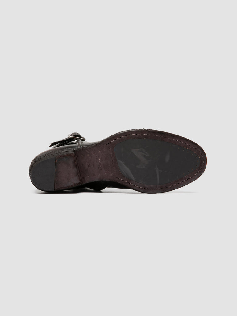 SONEGAL DD 002 - Brown Leather Zip Boots
