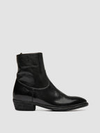 SONEGAL DD 003 - Black Leather Zip Boots