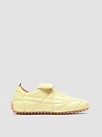 STRIKER 101 - Gelbe Low-Top-Sneaker aus Leder