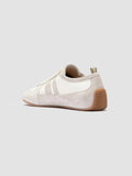 SUBSIDE 102 - White Leather and Suede Low-Top Sneakers - thumb image 4,side view