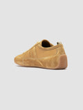 SUBSIDE 102 - Beige Leather and Suede Low-Top Sneakers - thumb image 4,side view