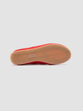 SUBSIDE 102 - Red Leather and Suede Low-Top Sneakers - thumb image 5,side view