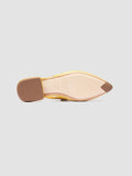 SUE 007 - Yellow Leather Slingback Sandals - thumb image 5,side view