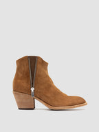 SYDNE 015 - Braune Stiefeletten aus Wildleder