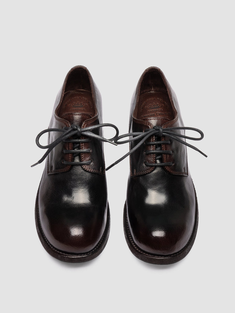 THUBBLE 101 - Black Leather Derby Shoes
