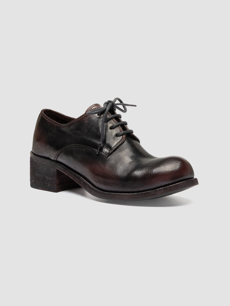 THUBBLE 101 - Black Leather Derby Shoes