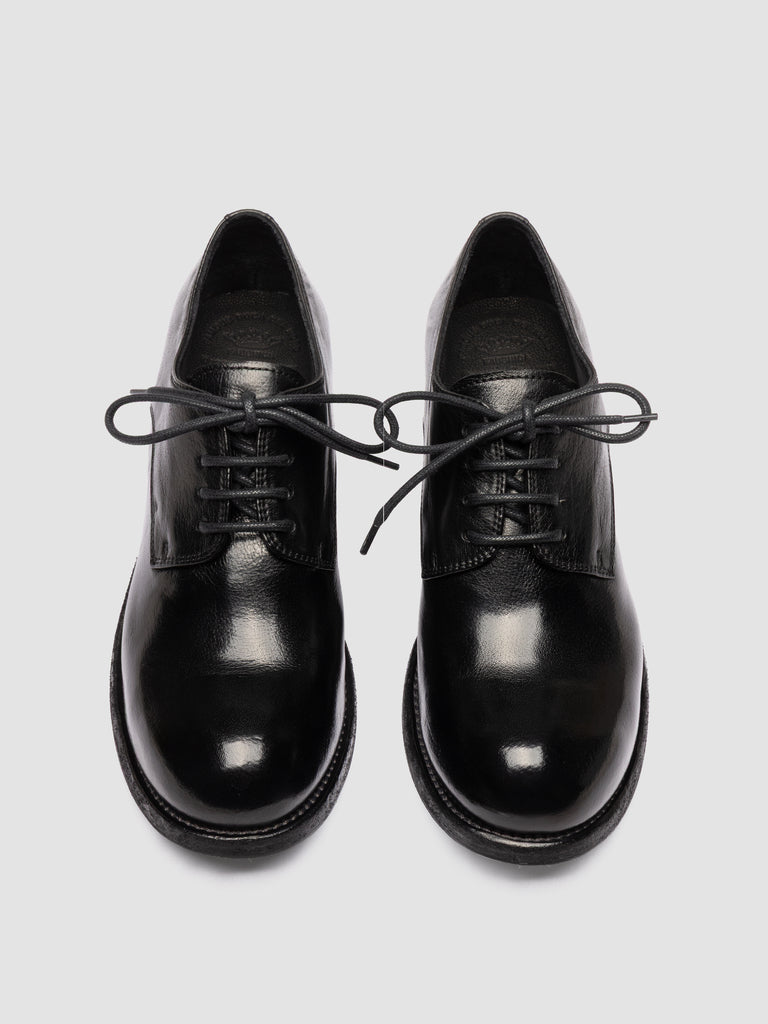 THUBBLE 101 - Black Leather Derby Shoes
