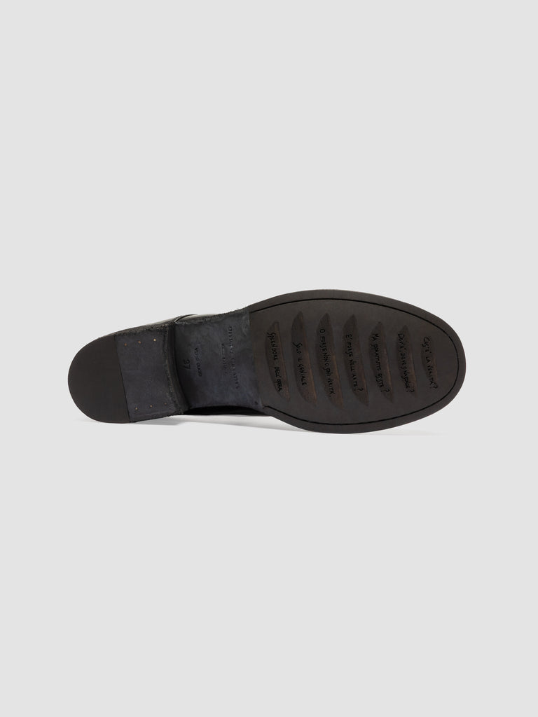 THUBBLE 101 - Black Leather Derby Shoes