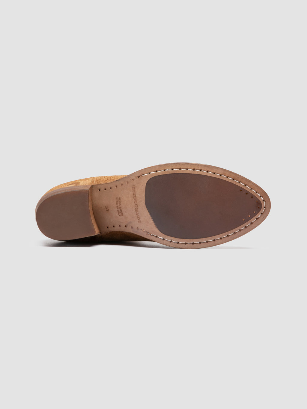 WADE 013 - Brown Suede Zipped Boots - image 5,side view