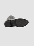 WADE 014 - Black leather Zip Boots - thumb image 5,side view
