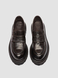 WISAL DD 101 - Brown Leather Penny Loafers - thumb image 2,side view