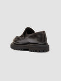 WISAL DD 101 - Brown Leather Penny Loafers - thumb image 4,side view