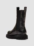 WISAL DD 107 - Schwarze Chelsea-Lederstiefel - thumb image 4,side view