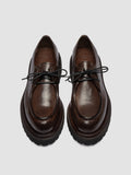 WISAL DD 125 - Brown Leather Derby Shoes