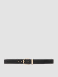 OC STRIP 100 - Schwarzer Ledergürtel - thumb image 1,side view