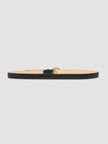 OC STRIP 102 - Black Leather Belt - thumb image 3,side view