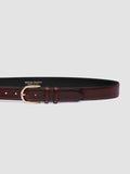 OC STRIP 105 - Brown Leather Belt - thumb image 4,side view