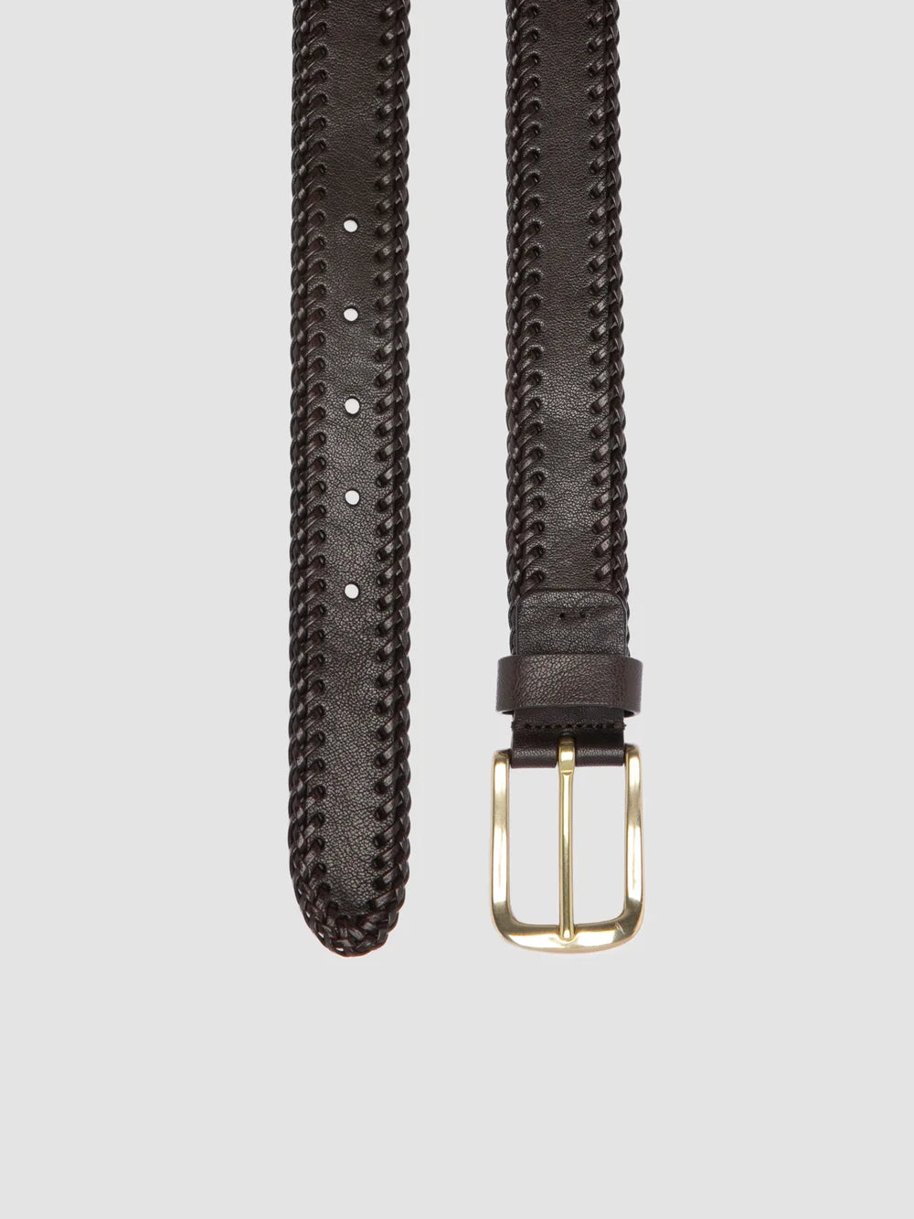 OC STRIP 108 - Brauner Ledergürtel - image 2,side view