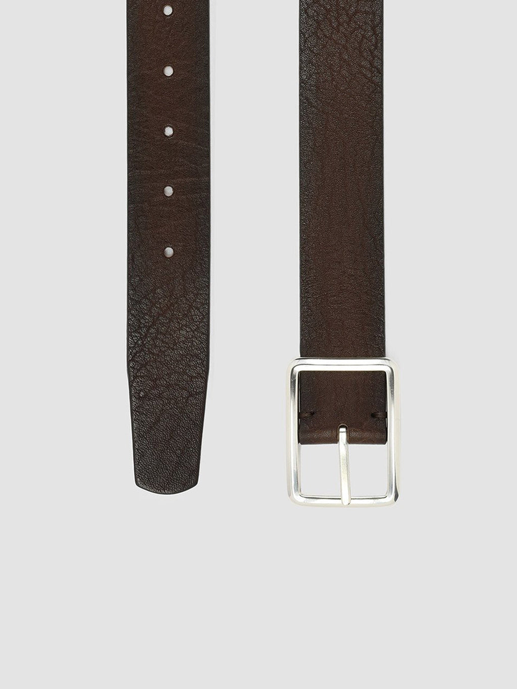 OC STRIP 10 - Brown Leather Belt - image 2,side view