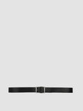 OC STRIP 10 - Black Leather Belt - thumb image 1,side view