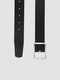 OC STRIP 10 - Black Leather Belt - thumb image 2,side view