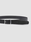 OC STRIP 10 - Black Leather Belt - thumb image 4,side view