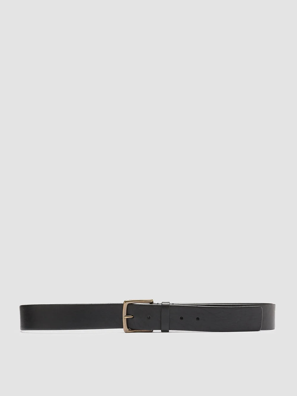 Mens Black Leather belt OC STRIP 22 Officine Creative - 1