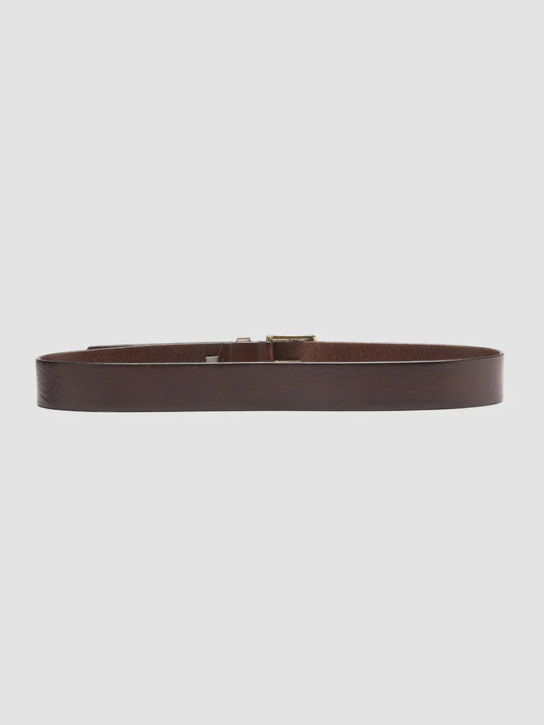 Men Brown Leather belt OC STRIP 22 Officine Creative - 3