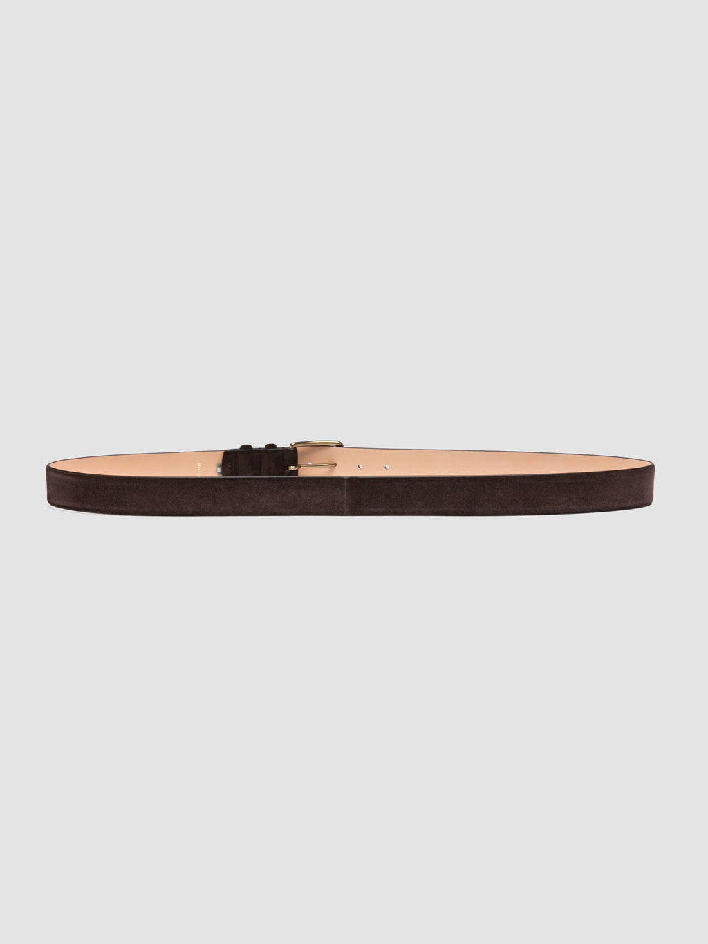 OC STRIP 33 - Brown Suede belt - image 3,side view
