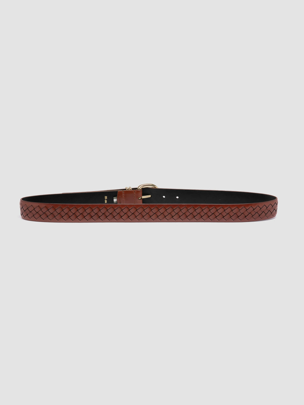 OC STRIP 46 - Brauner Ledergürtel - image 3,side view