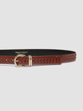 OC STRIP 46 - Brauner Ledergürtel - thumb image 4,side view