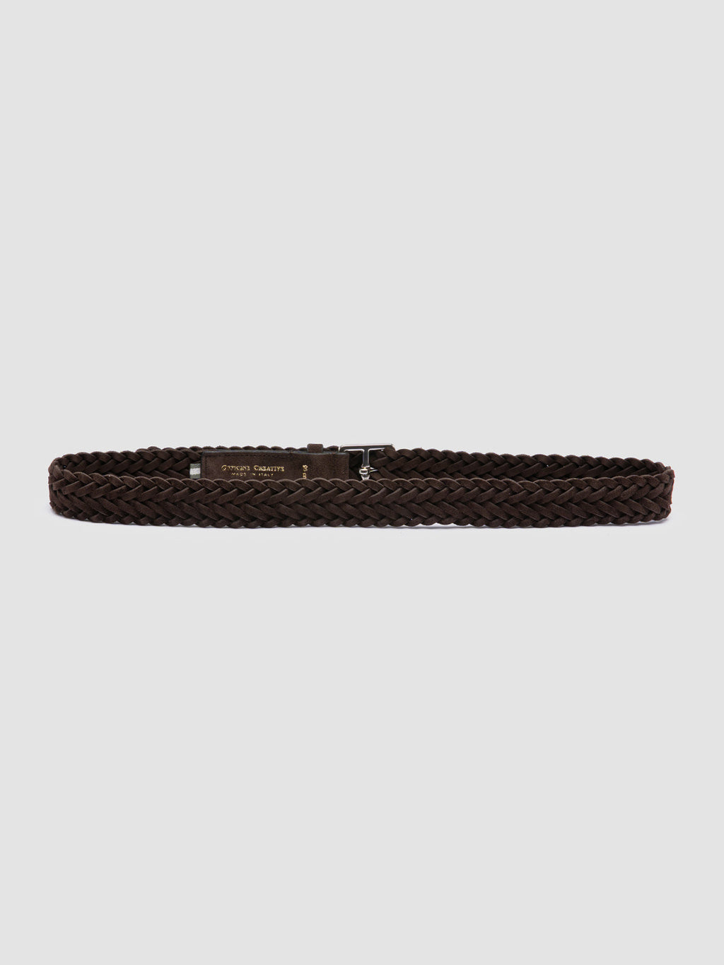 OC STRIP 055 - Brauner Wildledergürtel - image 3,side view