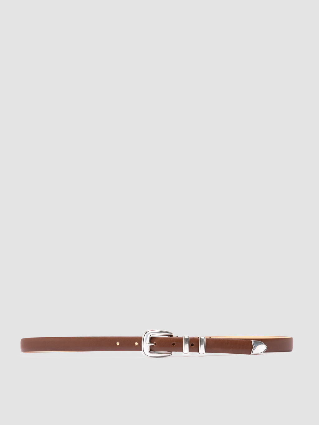 OC STRIP 091 - Brauner Ledergürtel - image 1,side view