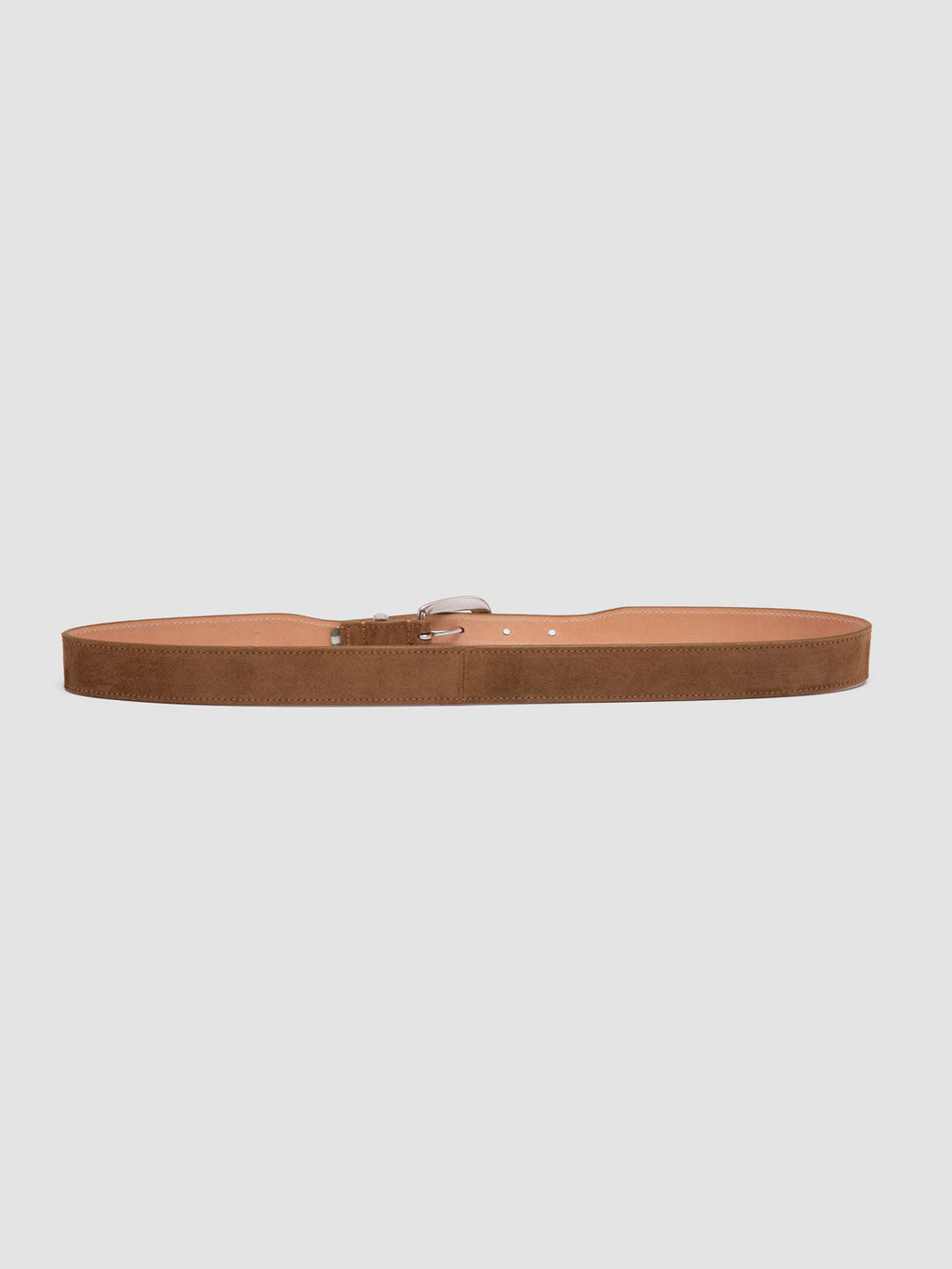 OC STRIP 092 - Brown Suede Belt - image 3,side view