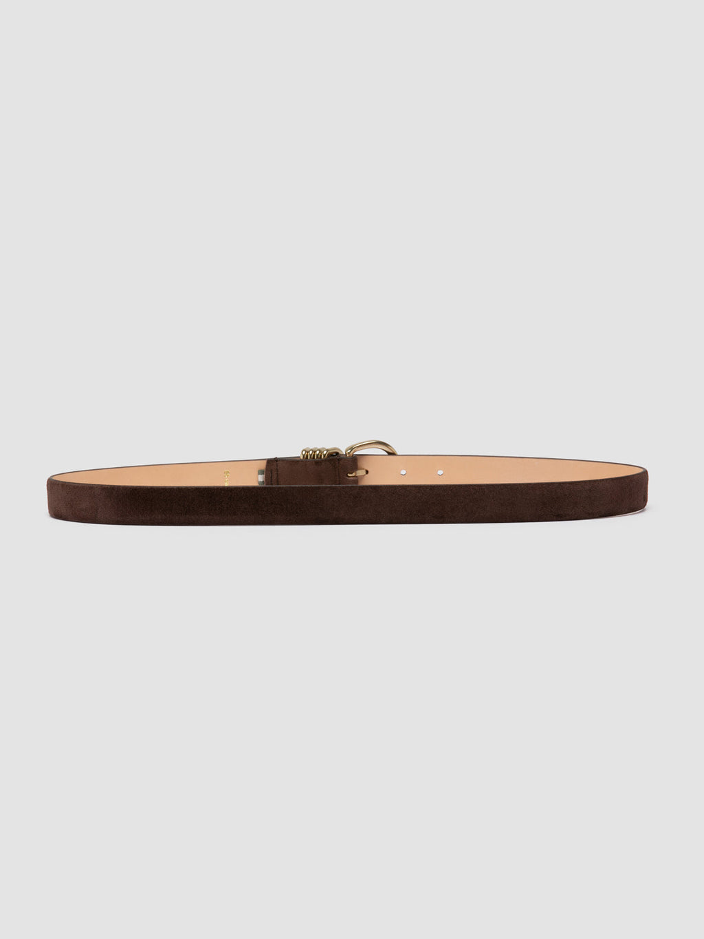 OC STRIP 098 - Brauner Wildledergürtel - image 3,side view