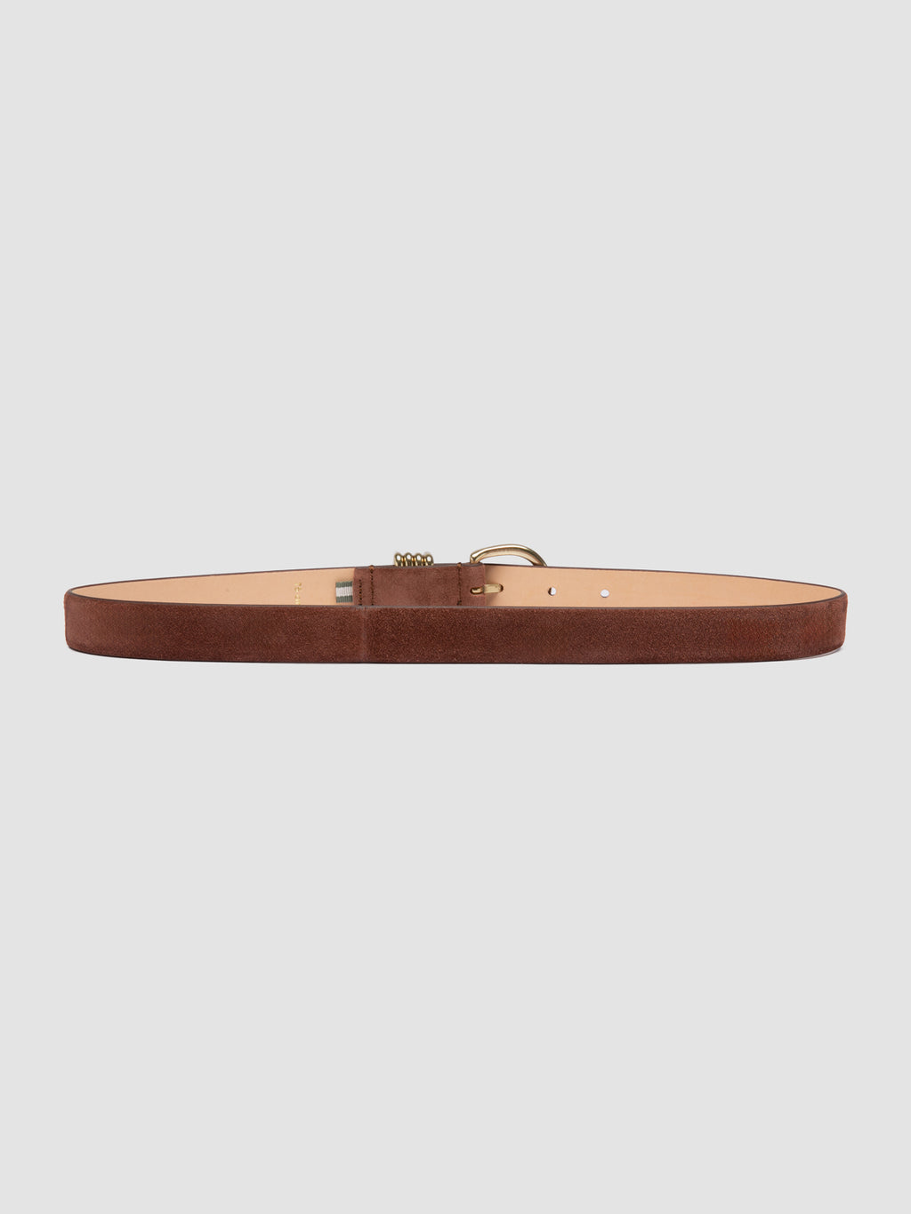 OC STRIP 098 - Brown Suede Belt Officine Creative - 3