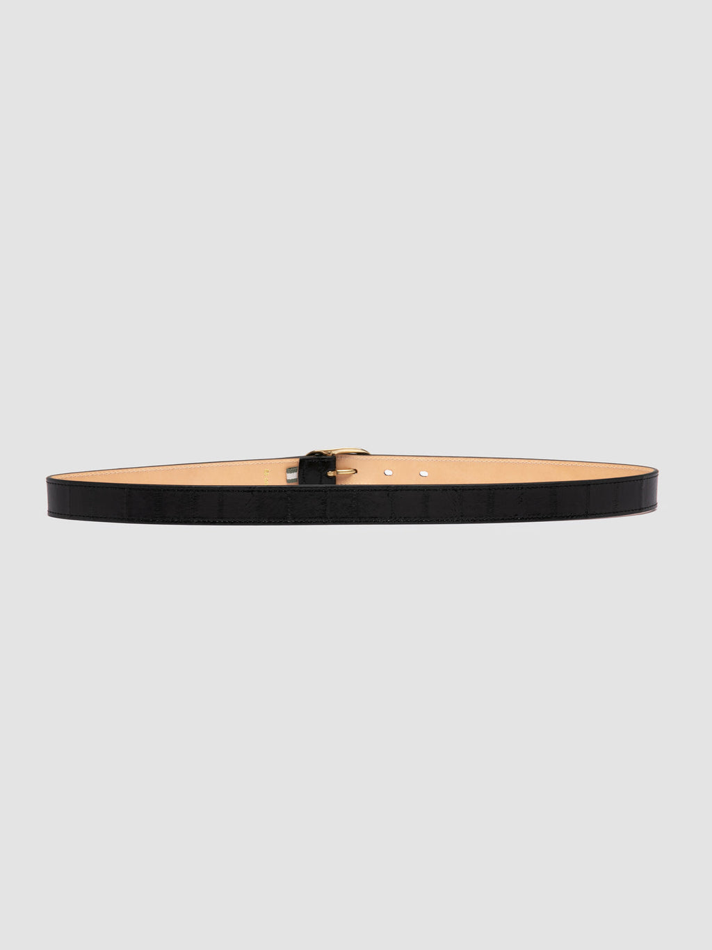 OC STRIP 099 - Schwarzer Ledergürtel - image 3,side view