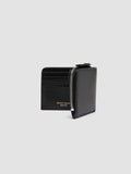 BERGE' 004 - Black Leather Wallet - thumb image 5,side view