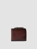 BERGE' 004 - Brown Leather Wallet - thumb image 1,side view